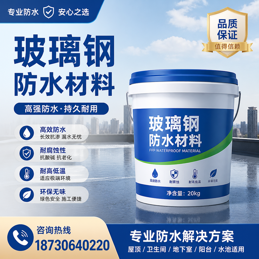 了解玻璃钢防水材料的市场趋势，重庆郊县 企业不可不知
